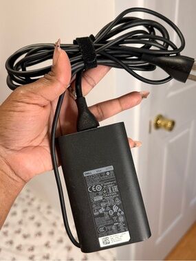 Dell Black 65W AC Laptop Power Adapter